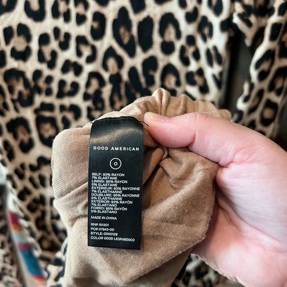 Good American women’s good touch long sleeve maxi dress size XS - Picture 7 of 11